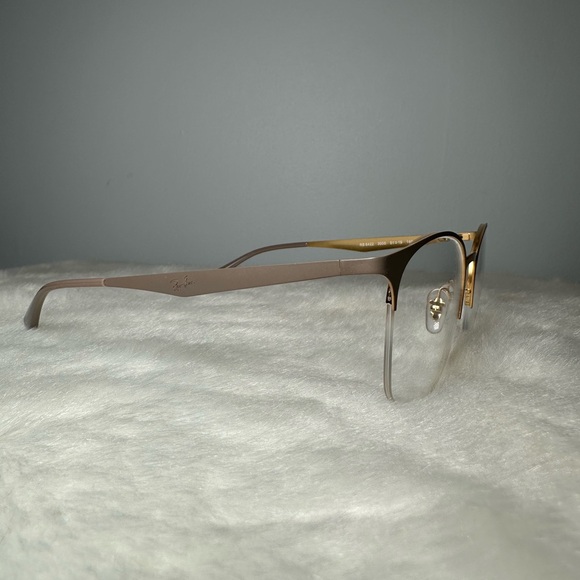 Ray-Ban Gold and Brown Frame Glasses - Picture 10 of 12